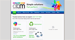 Desktop Screenshot of abmltd.com